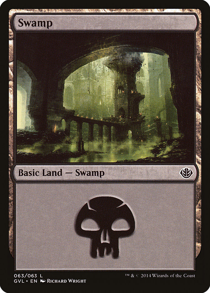 Swamp (63) (Garruk vs. Liliana) [Duel Decks Anthology] | Webway Games