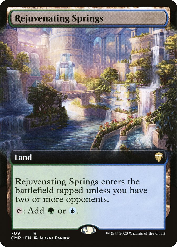 Rejuvenating Springs (Extended) [Commander Legends] | Webway Games