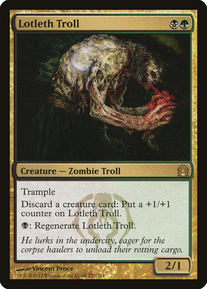 Lotleth Troll [Return to Ravnica] | Webway Games