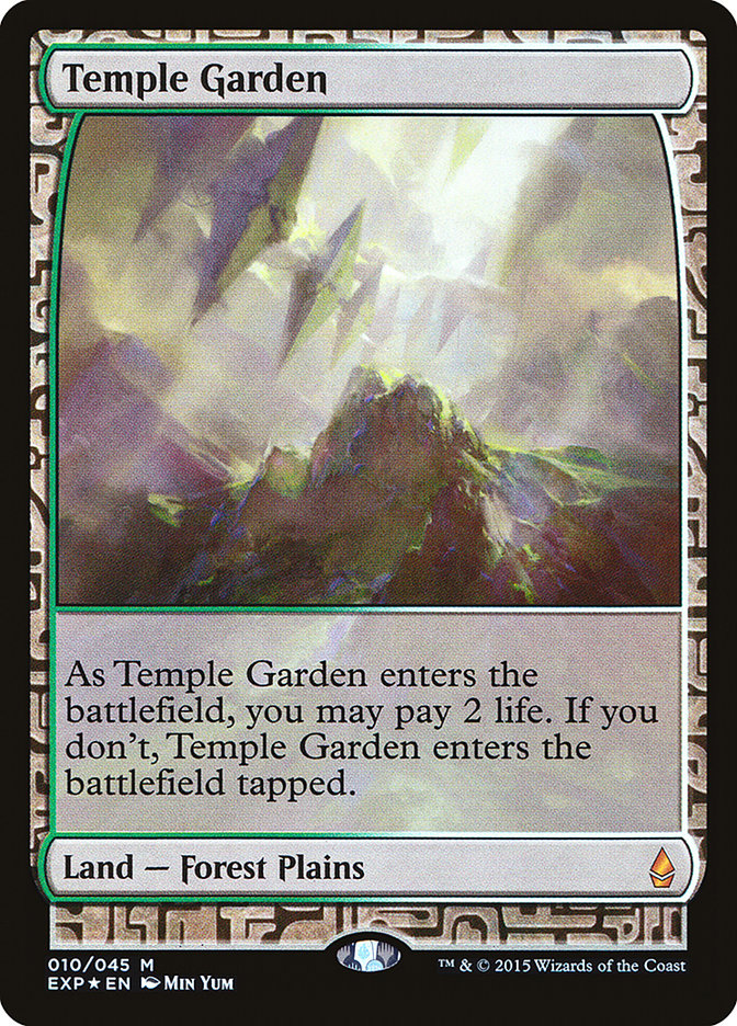 Temple Garden [Zendikar Expeditions] | Webway Games