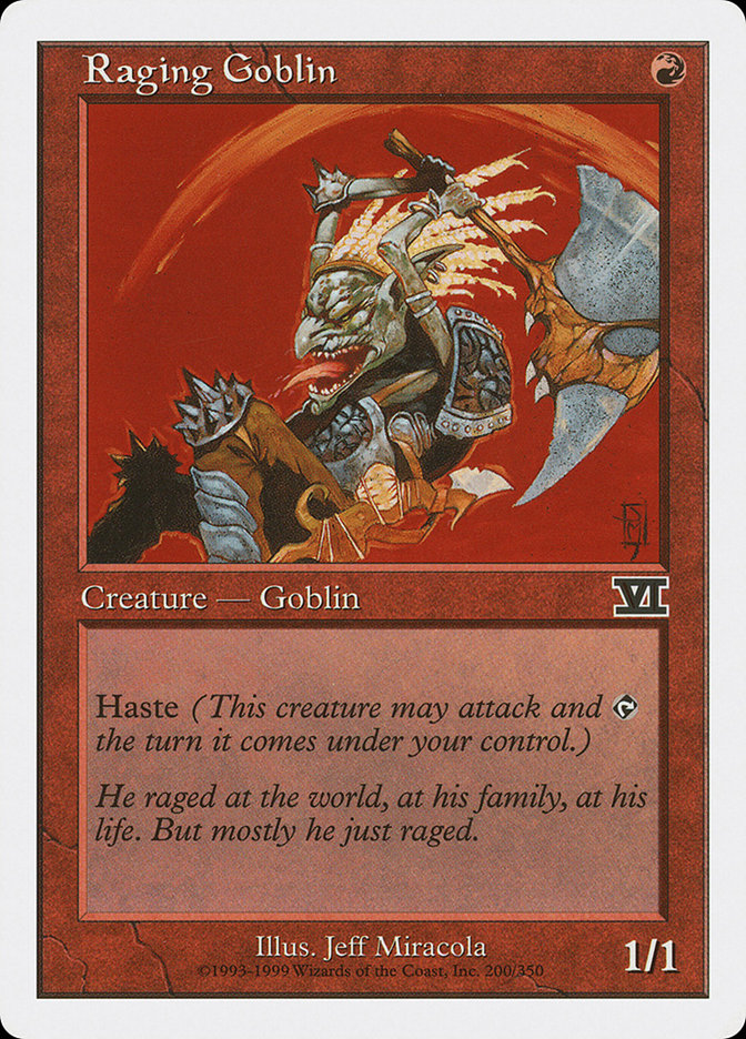 Raging Goblin [Classic Sixth Edition] | Webway Games