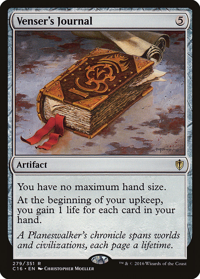Venser's Journal [Commander 2016] | Webway Games