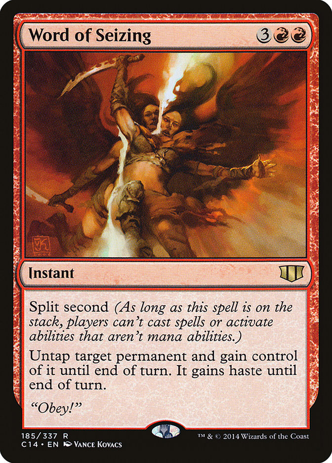 Word of Seizing [Commander 2014] | Webway Games