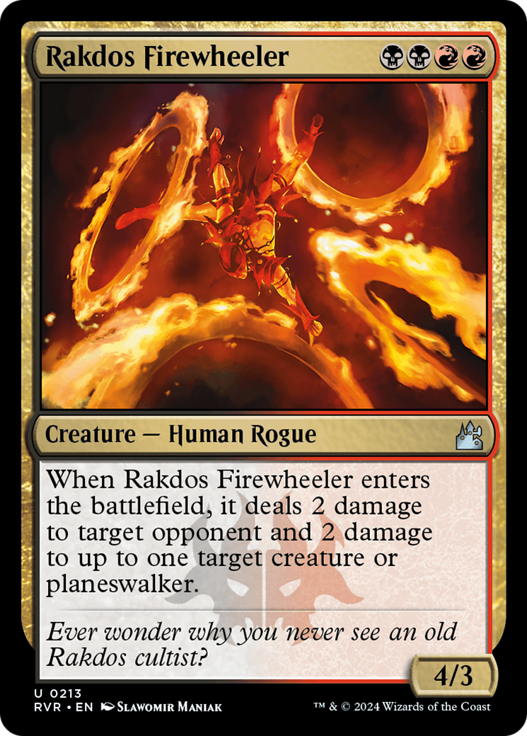 Rakdos Firewheeler [Ravnica Remastered] | Webway Games