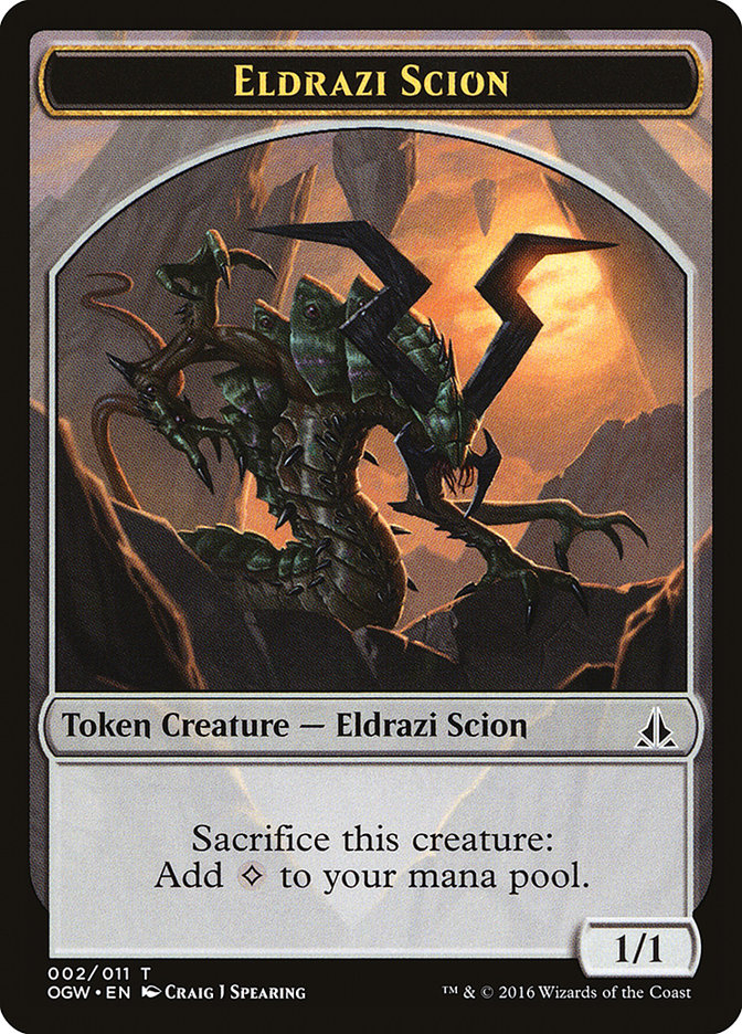 Eldrazi Scion (002/011) [Oath of the Gatewatch Tokens] | Webway Games
