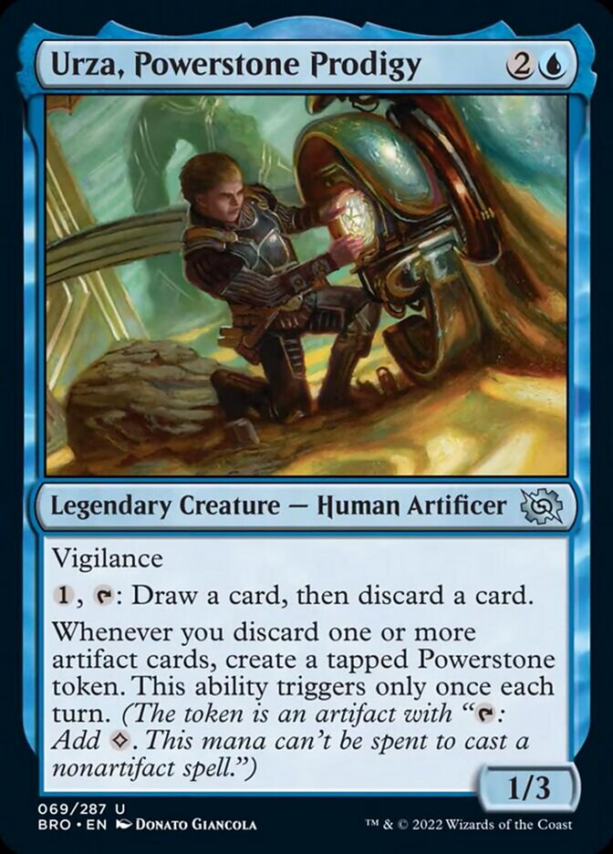 Urza, Powerstone Prodigy [The Brothers' War] | Webway Games