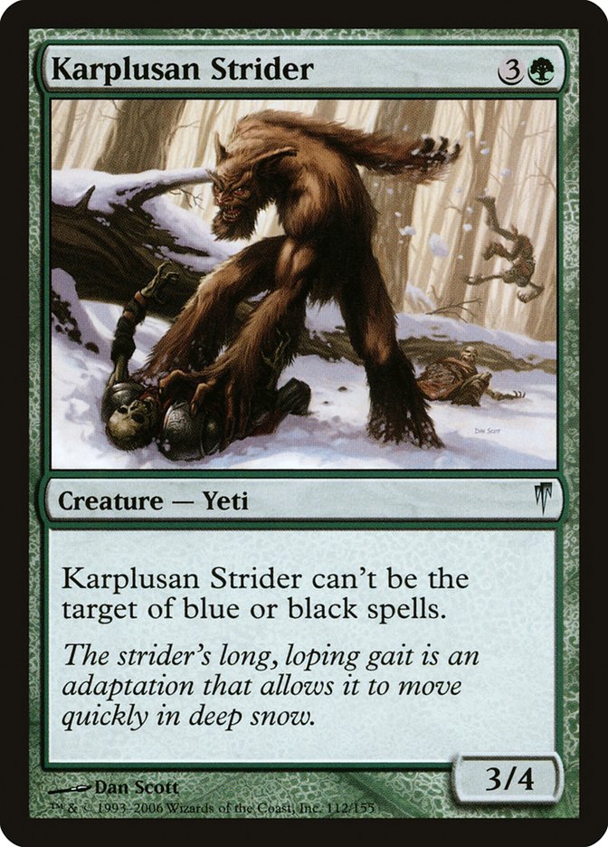 Karplusan Strider [Coldsnap] | Webway Games