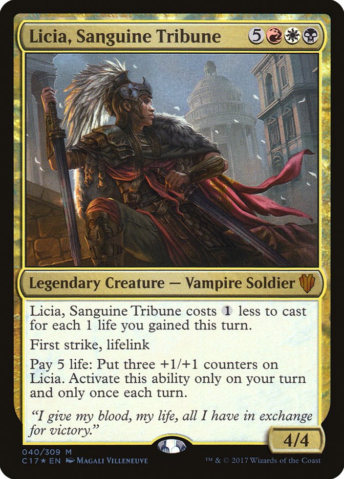 Licia, Sanguine Tribune [Commander 2017] | Webway Games