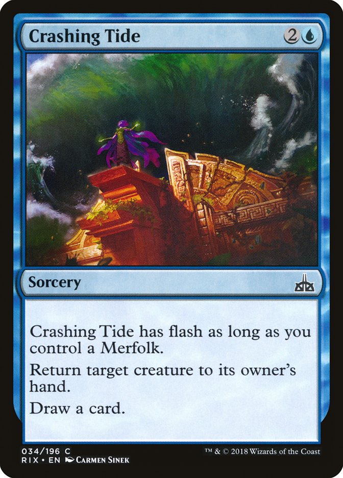 Crashing Tide [Rivals of Ixalan] | Webway Games