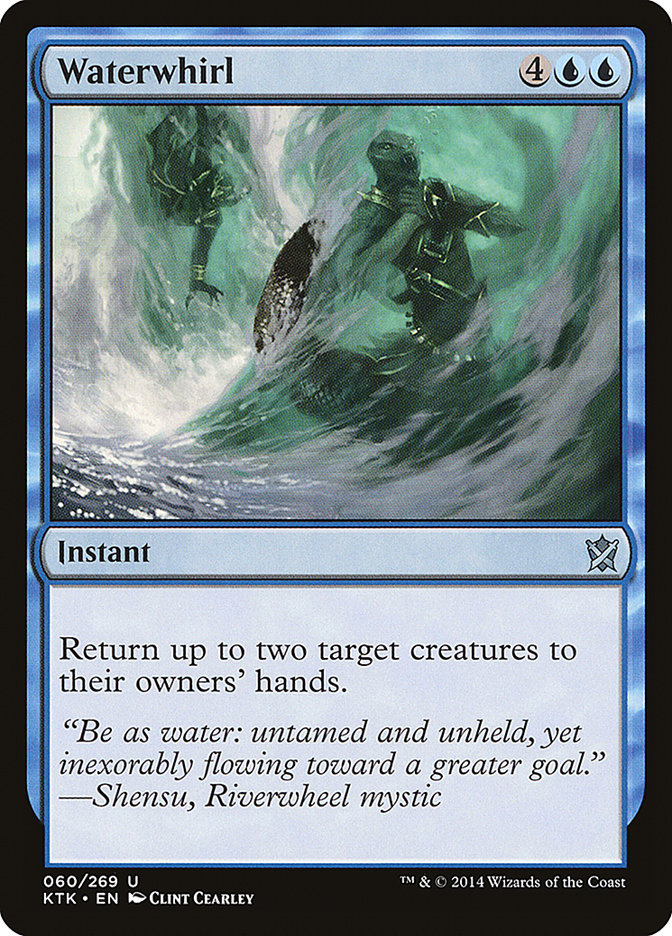 Waterwhirl [Khans of Tarkir] | Webway Games