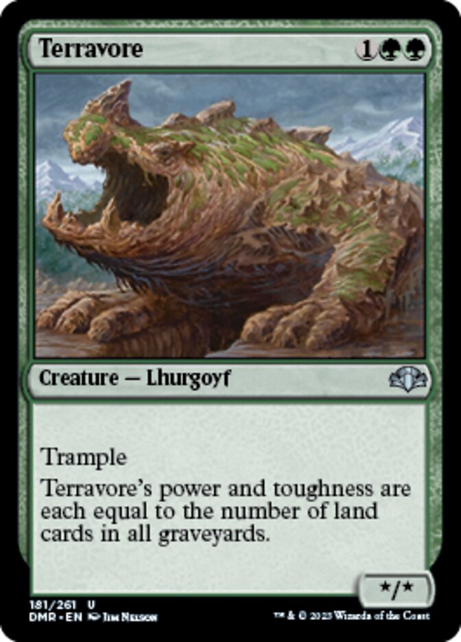 Terravore [Dominaria Remastered] | Webway Games