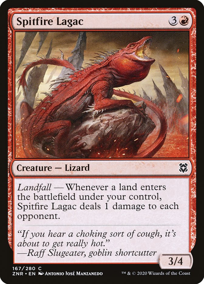 Spitfire Lagac [Zendikar Rising] | Webway Games