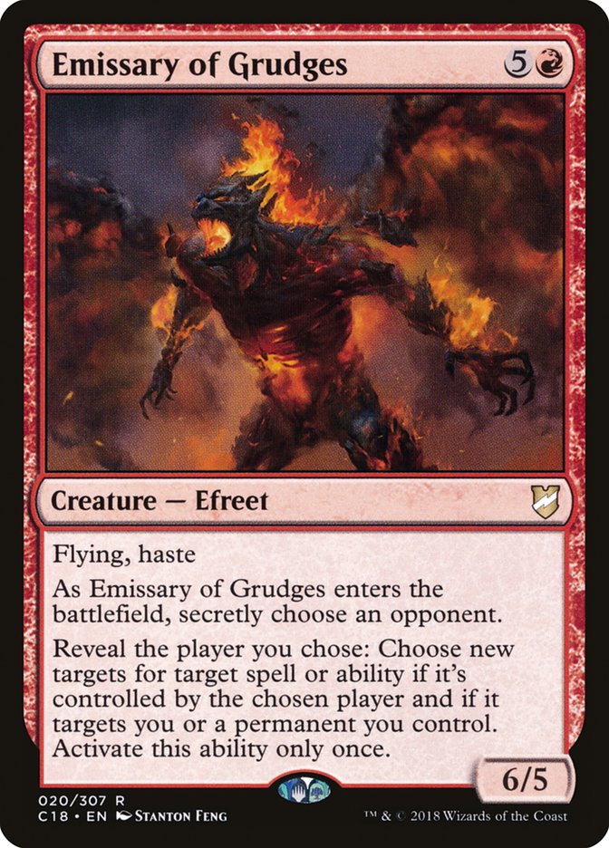 Emissary of Grudges [Commander 2018] | Webway Games