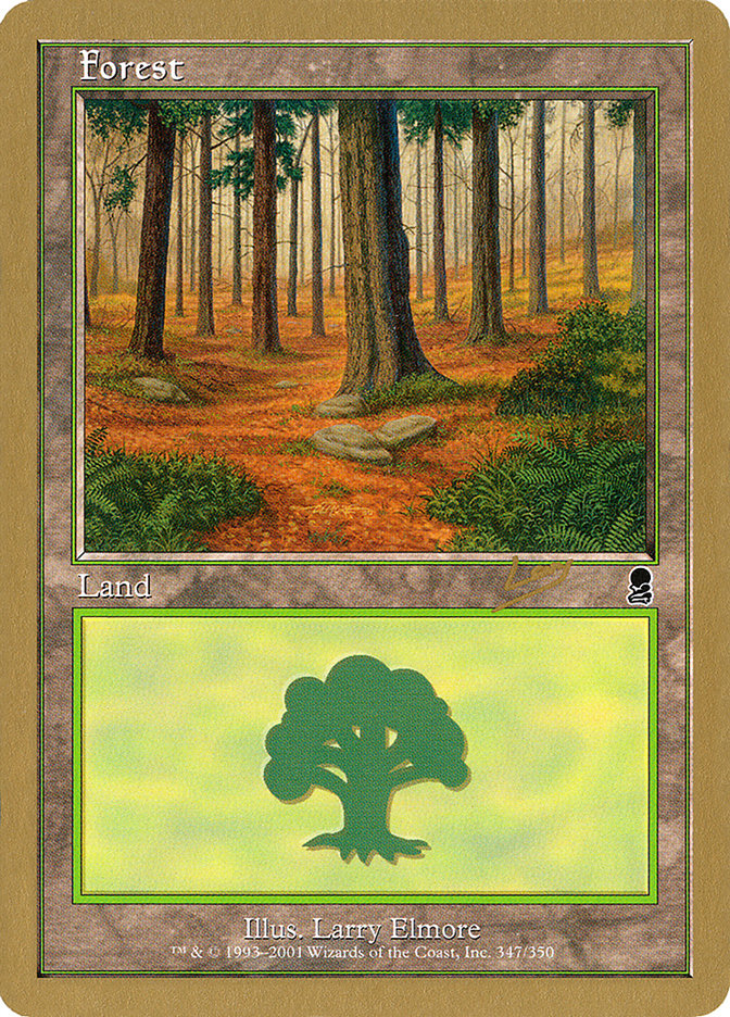 Forest (rl347) (Raphael Levy) [World Championship Decks 2002] | Webway Games
