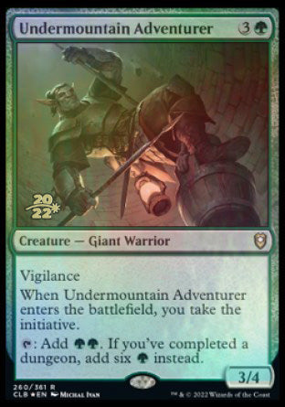 Undermountain Adventurer [Commander Legends: Battle for Baldur's Gate Prerelease Promos] | Webway Games