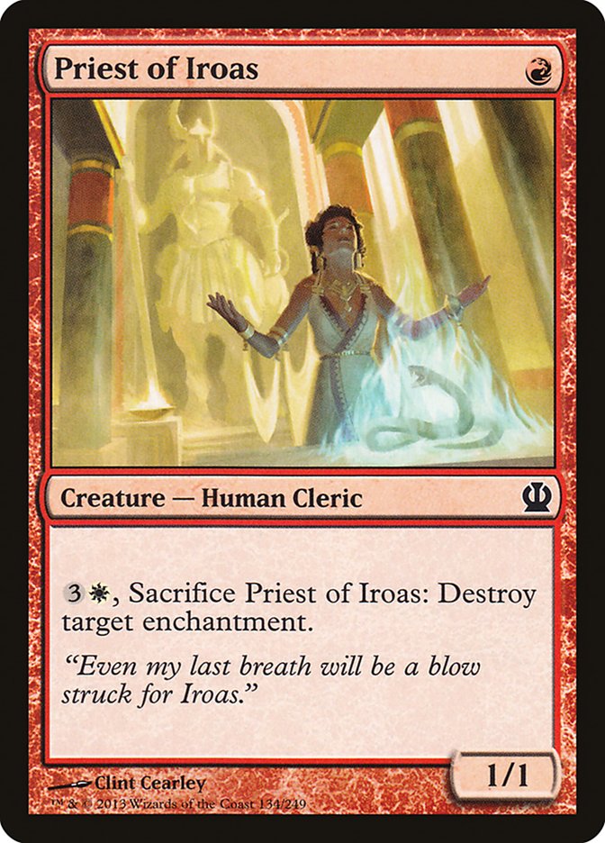 Priest of Iroas [Theros] | Webway Games