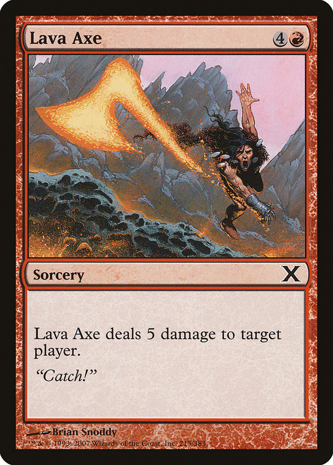 Lava Axe [Tenth Edition] | Webway Games