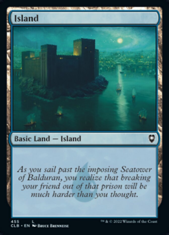 Island (455) [Commander Legends: Battle for Baldur's Gate] | Webway Games