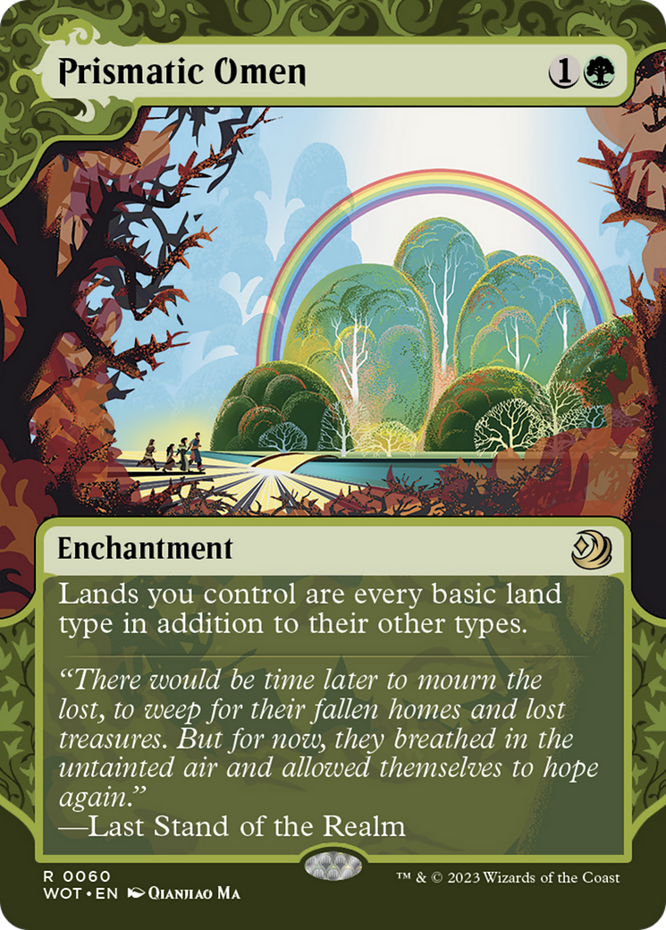 Prismatic Omen [Wilds of Eldraine: Enchanting Tales] | Webway Games