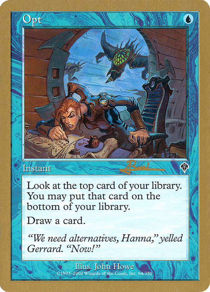 Opt (Antoine Ruel) [World Championship Decks 2001] | Webway Games