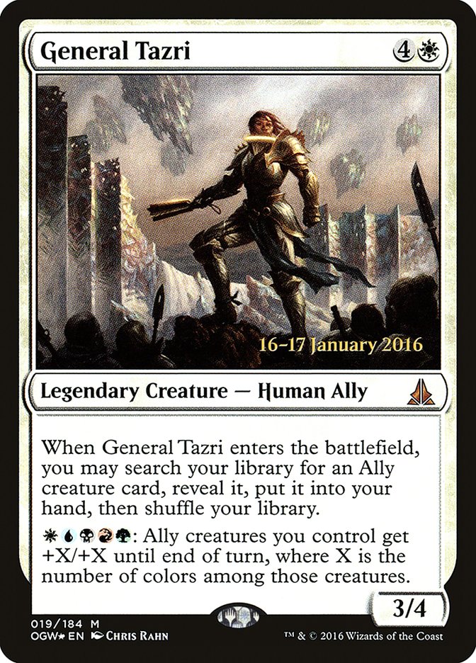 General Tazri (Prerelease) [Oath of the Gatewatch Prerelease Promos] | Webway Games