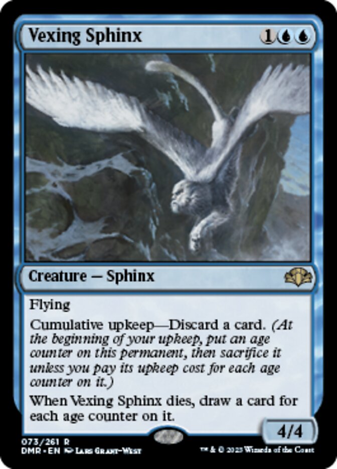 Vexing Sphinx [Dominaria Remastered] | Webway Games