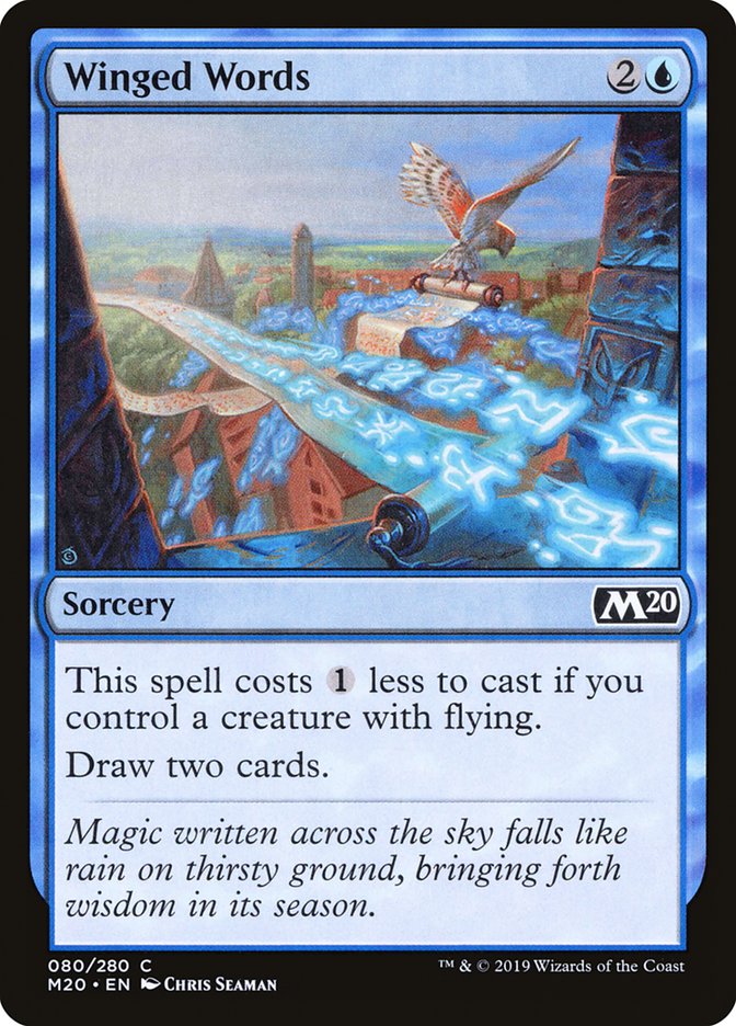 Winged Words [Core Set 2020] | Webway Games