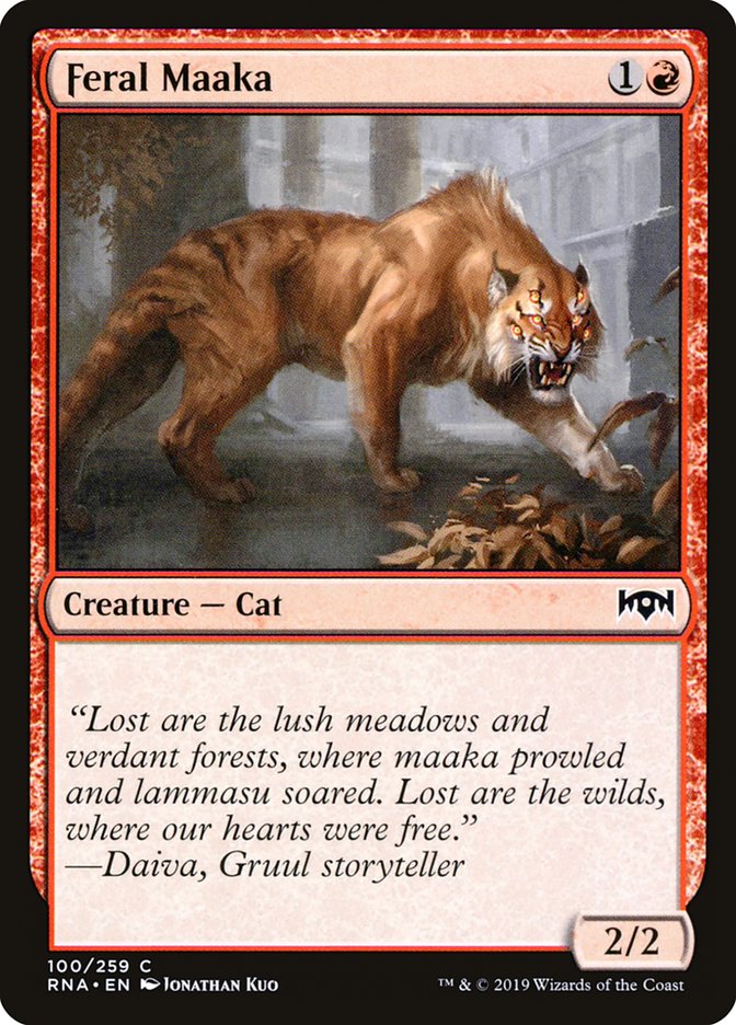 Feral Maaka [Ravnica Allegiance] | Webway Games