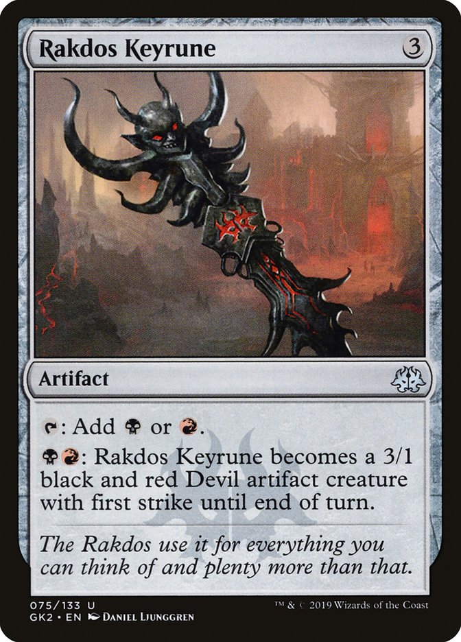Rakdos Keyrune [Ravnica Allegiance Guild Kit] | Webway Games
