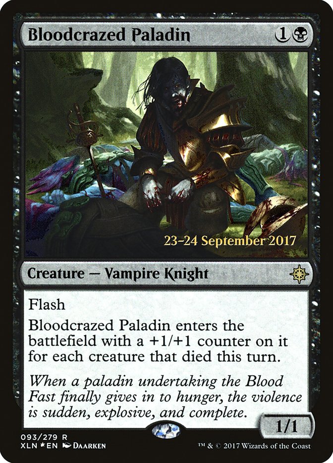 Bloodcrazed Paladin  (Prerelease) [Ixalan Prerelease Promos] | Webway Games
