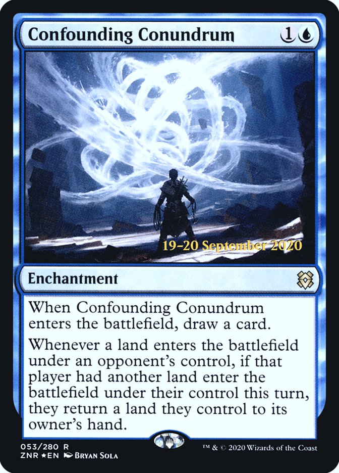 Confounding Conundrum  [Zendikar Rising Prerelease Promos] | Webway Games