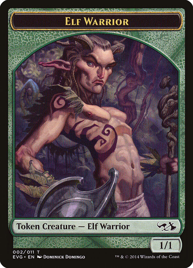 Elf Warrior Token (Elves vs. Goblins) [Duel Decks Anthology Tokens] | Webway Games