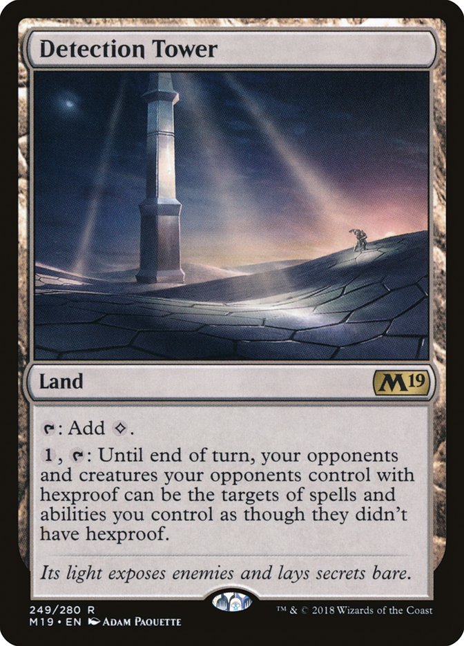 Detection Tower [Core Set 2019] | Webway Games