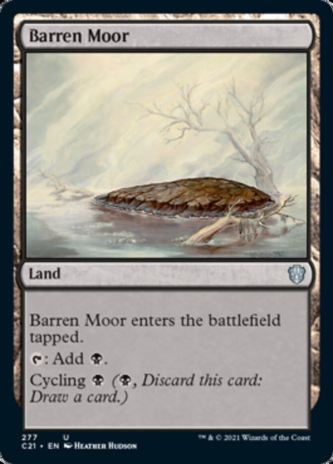 Barren Moor [Commander 2021] | Webway Games