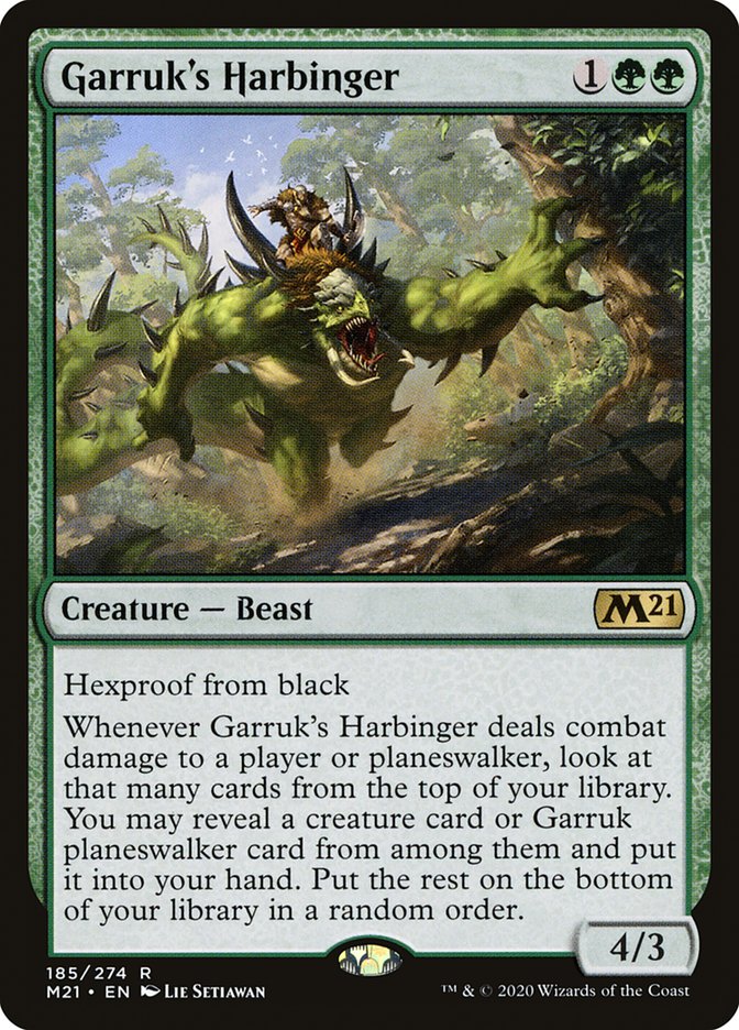 Garruk's Harbinger [Core Set 2021] | Webway Games