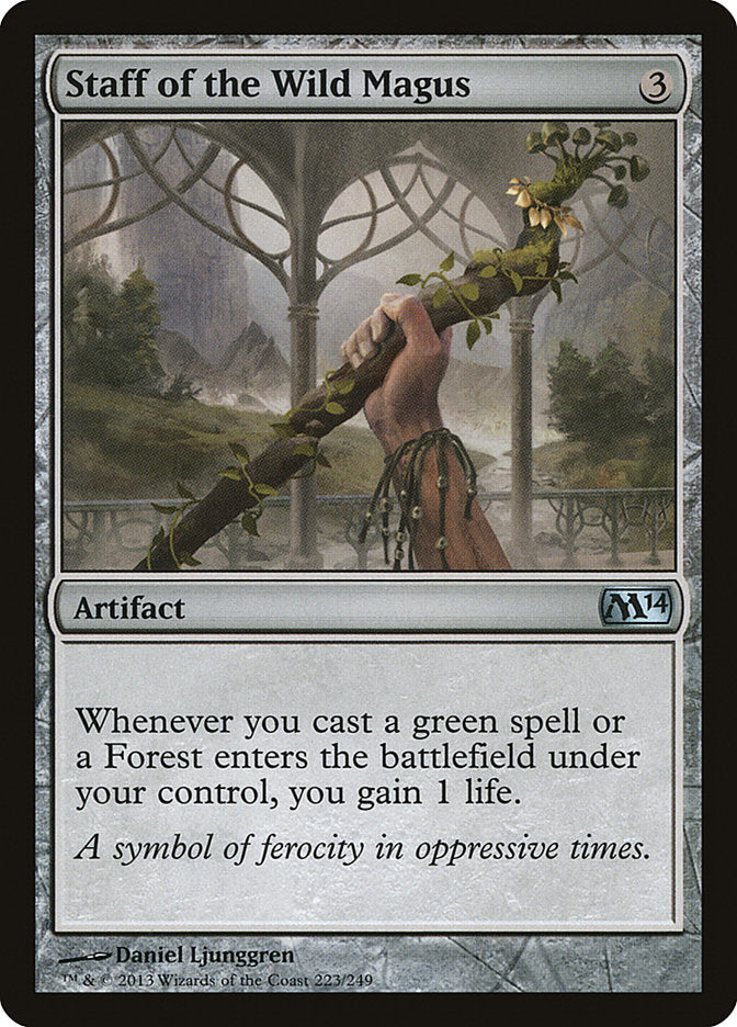 Staff of the Wild Magus [Magic 2014] | Webway Games