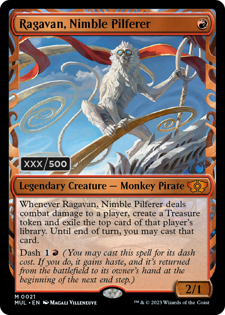 Ragavan, Nimble Pilferer (Serialized) [Multiverse Legends] | Webway Games