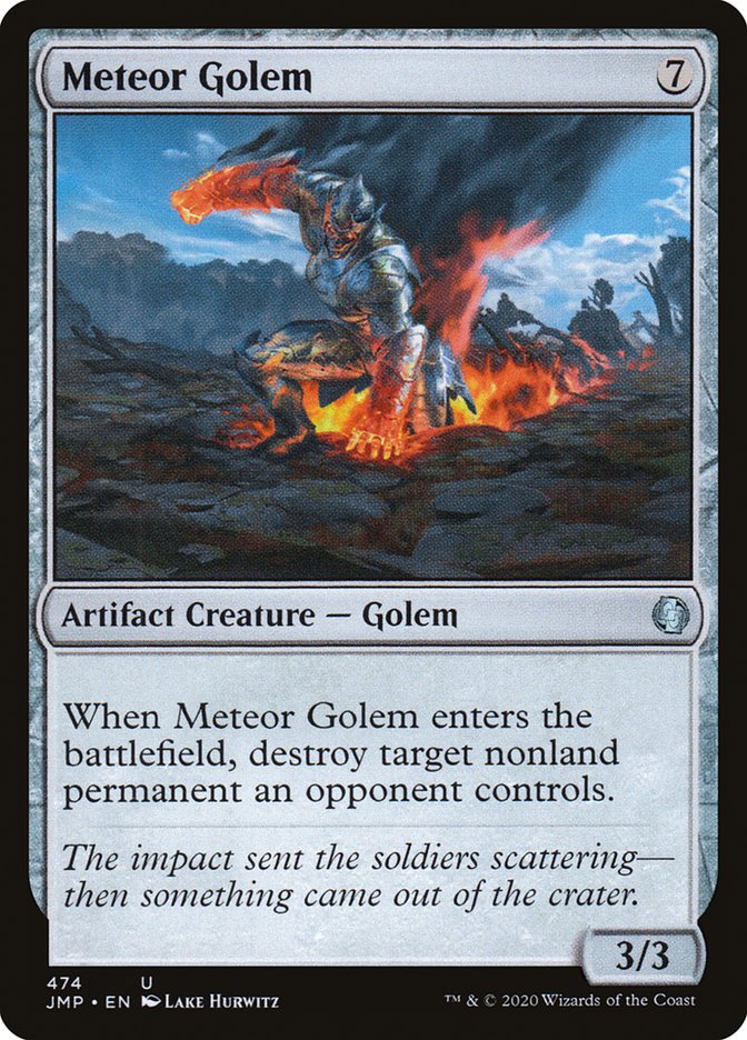Meteor Golem [Jumpstart] | Webway Games
