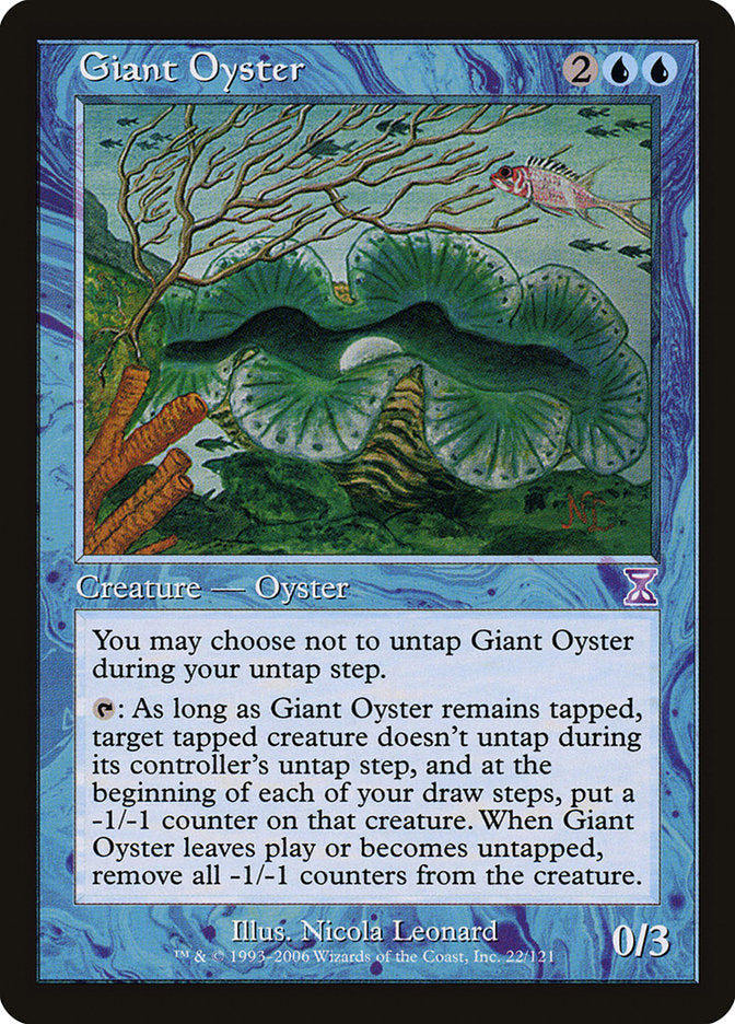Giant Oyster [Time Spiral Timeshifted] | Webway Games