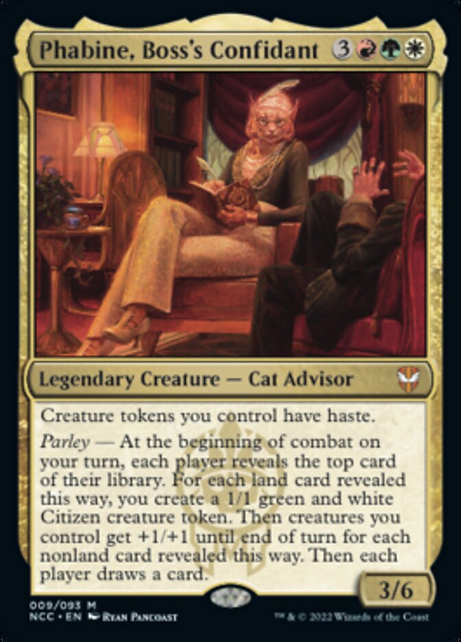 Phabine, Boss's Confidant [Streets of New Capenna Commander] | Webway Games
