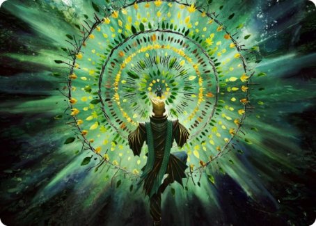 Verdant Mastery Art Card [Strixhaven: School of Mages Art Series] | Webway Games