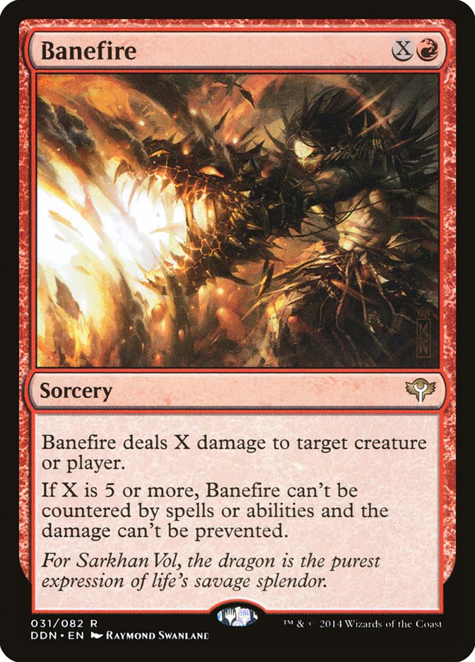 Banefire [Duel Decks: Speed vs. Cunning] | Webway Games