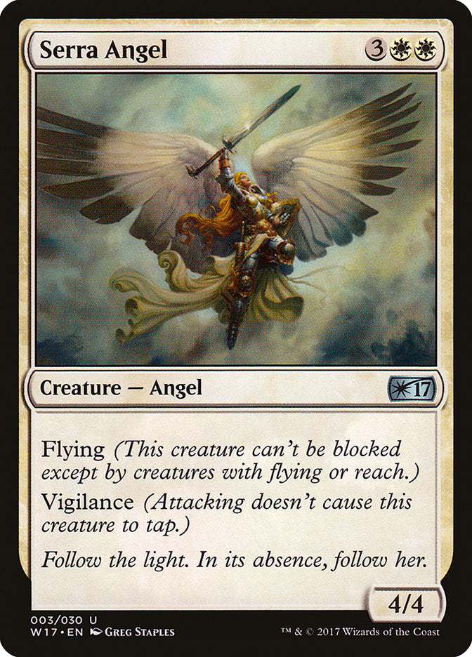 Serra Angel [Welcome Deck 2017] | Webway Games