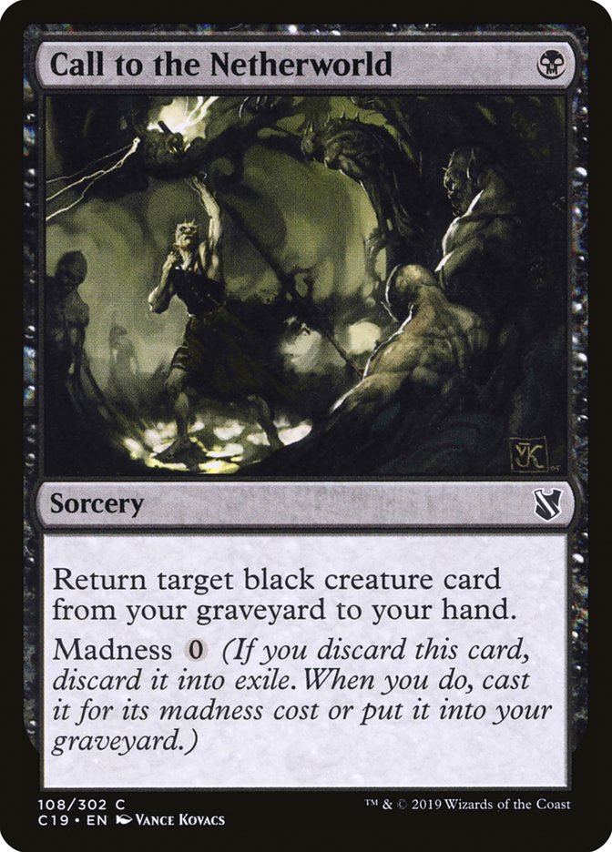 Call to the Netherworld [Commander 2019] | Webway Games