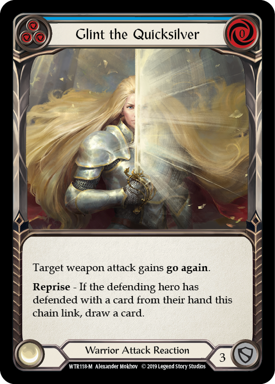 Glint the Quicksilver [WTR118-M] Alpha Print Normal | Webway Games