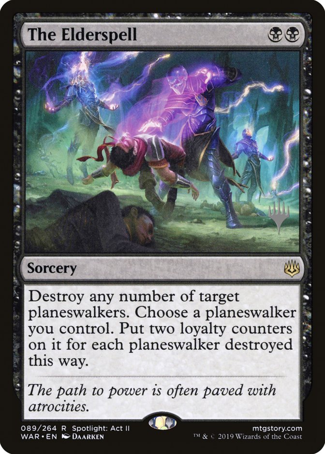 The Elderspell (Promo Pack) [War of the Spark Promos] | Webway Games