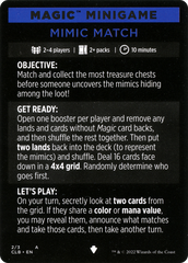 Mimic Match (Magic Minigame) [Commander Legends: Battle for Baldur's Gate Minigame] | Webway Games