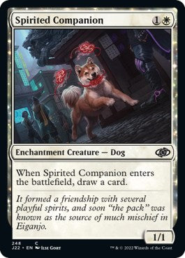 Spirited Companion [Jumpstart 2022] | Webway Games