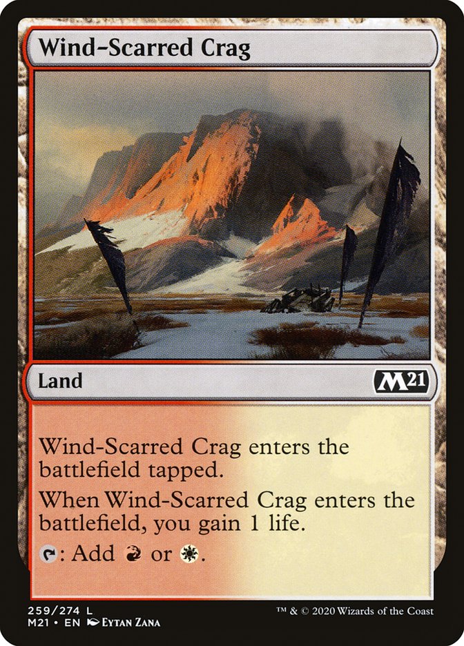 Wind-Scarred Crag [Core Set 2021] | Webway Games