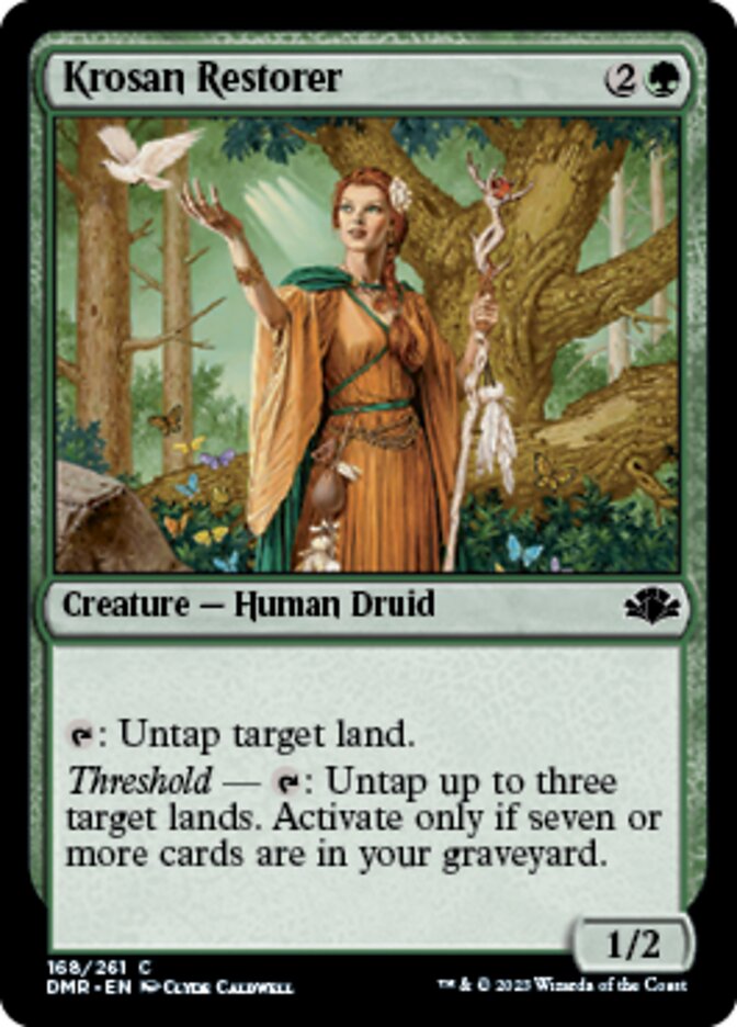 Krosan Restorer [Dominaria Remastered] | Webway Games